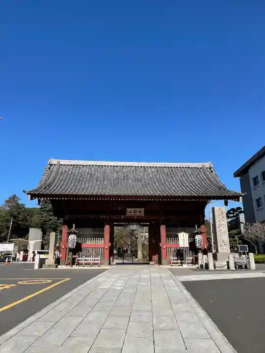護国寺の山門・神門