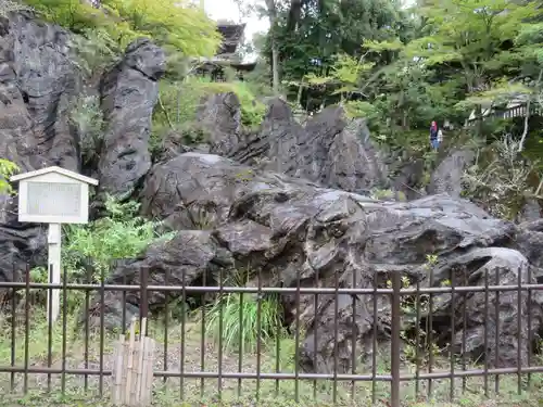 石山寺の庭園