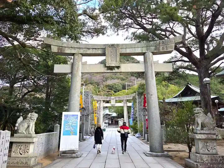宮地嶽神社の鳥居