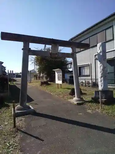 駒形神社の鳥居