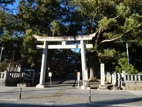 御穂神社の鳥居