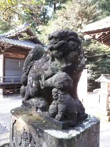 下野 星宮神社の狛犬