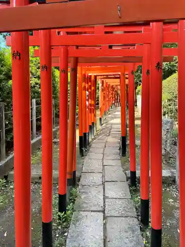 根津神社の鳥居