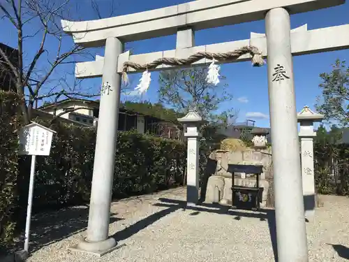 熊野本宮大社産田社の鳥居