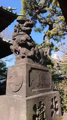 荏原神社の狛犬