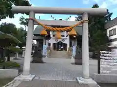 烈々布神社の鳥居