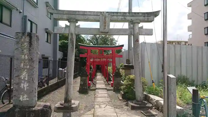 笠森稲荷神社の鳥居
