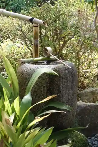 不空院の手水舎