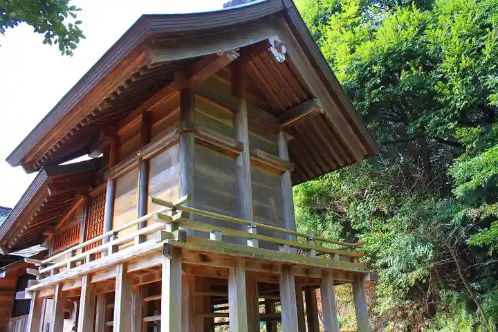 貴舩神社の本殿・本堂