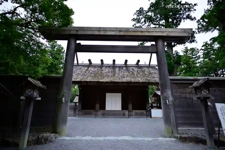 伊勢神宮外宮(豊受大神宮)の鳥居