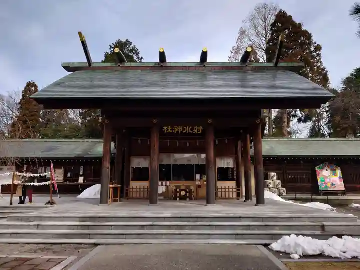 射水神社の本殿・本堂