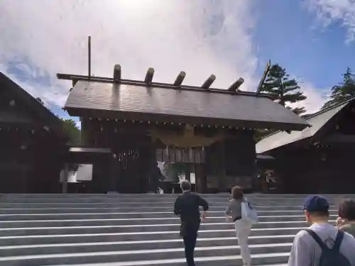 北海道神宮の山門・神門