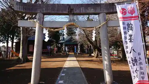 鶴峯八幡宮の鳥居