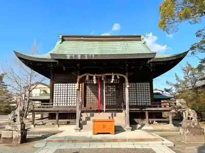 志賀神社の本殿・本堂