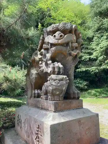 小名浜鹿島神社の狛犬