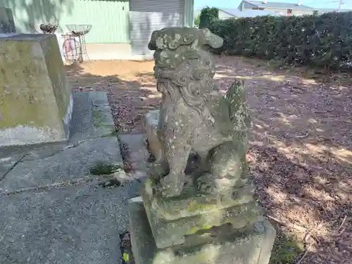 下川神社の狛犬