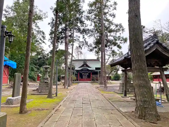 飽富神社の本殿・本堂