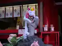 京濱伏見稲荷神社の狛犬