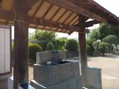 鈴谷天神社の手水舎