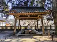 大洲七椙神社の手水舎