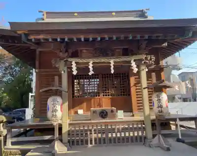 松戸神社の本殿・本堂