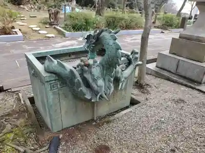 雷聲寺の手水舎