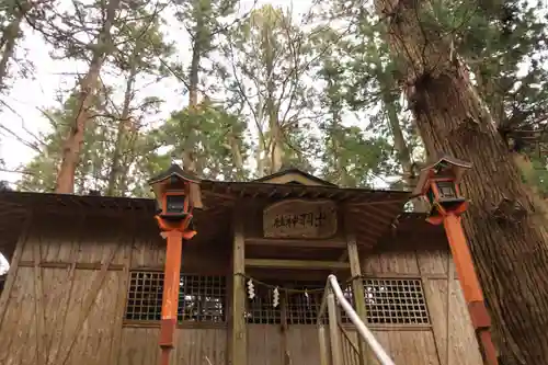 出羽神社の本殿