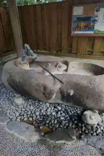 足助八幡宮の手水舎