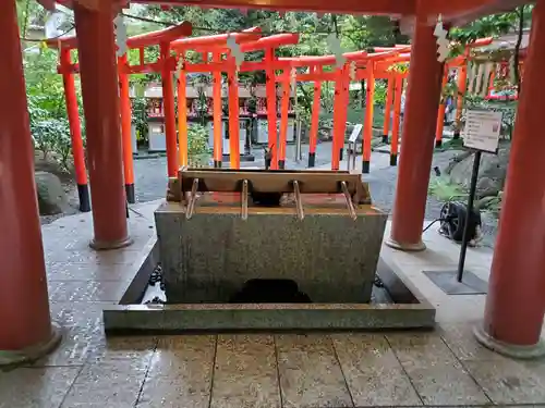 來宮神社の手水舎