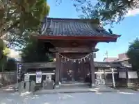 金鑚神社の山門・神門
