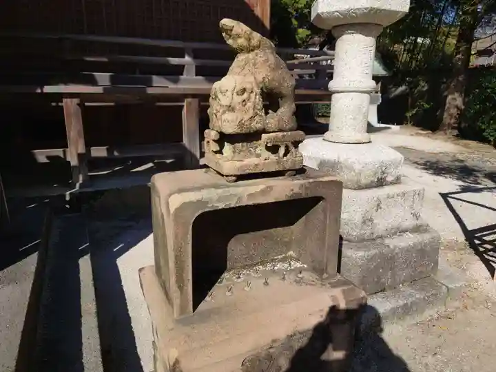 宇美神社の狛犬