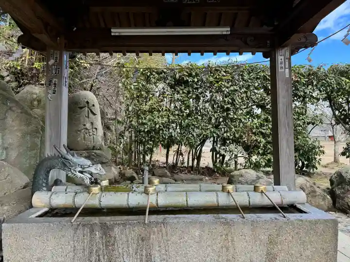 吉備津神社の手水舎