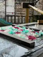 根岸八幡神社の手水舎