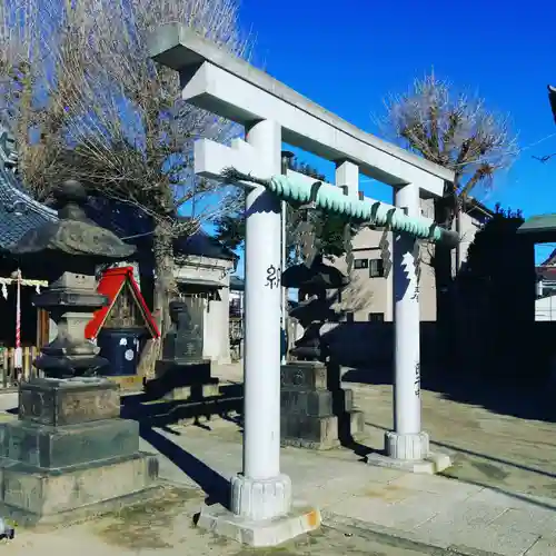 天祖神社の鳥居