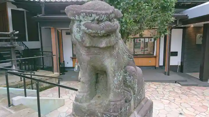 狭山八幡神社の狛犬
