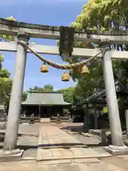 菟足神社の鳥居