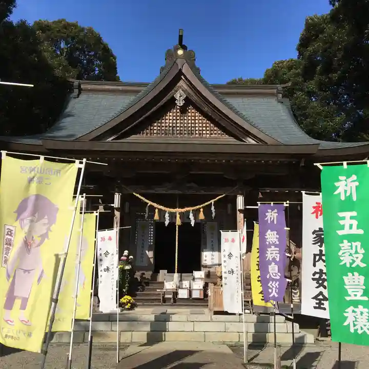 市房山神宮里宮神社の本殿・本堂