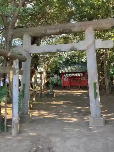 塙神社の鳥居