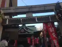 吉原神社の鳥居