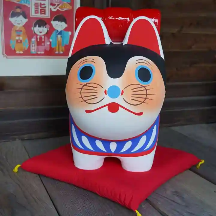 滑川神社 - 仕事と子どもの守り神の狛犬