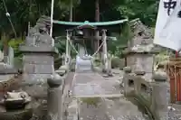 八幡神社(岩窪切岸城址)の鳥居