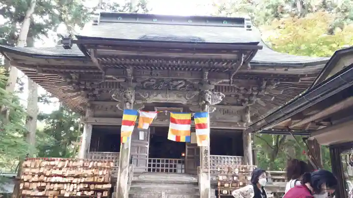 中尊寺の本殿・本堂
