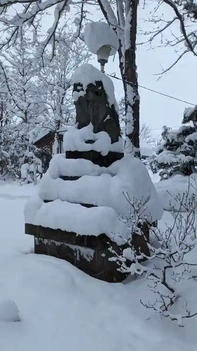 比布神社の狛犬
