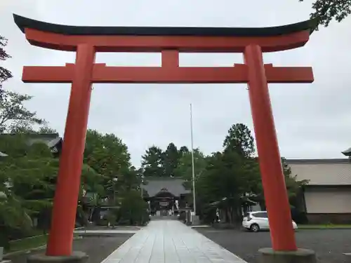 湯倉神社の鳥居