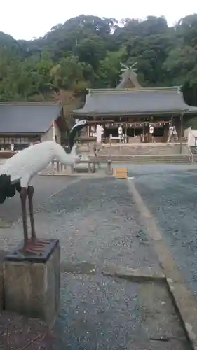 石見国一宮　物部神社の狛犬