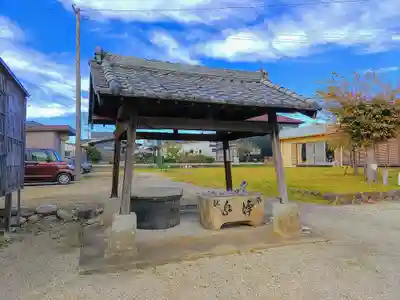 熊野神社の手水舎