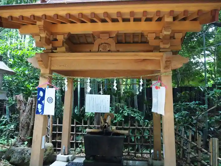 御霊神社の手水舎