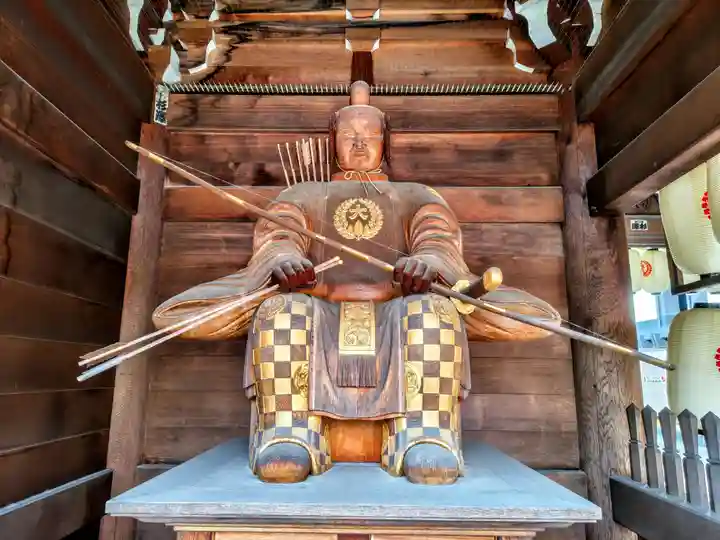 桑名宗社(春日神社)の像