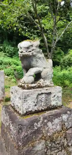 南部神社の狛犬