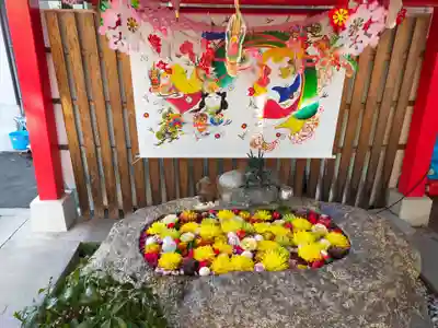 別小江神社の手水舎